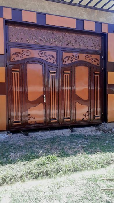 Покраска и Реставрация ворот. И ремонт ворот дверей.  Неродого и качес