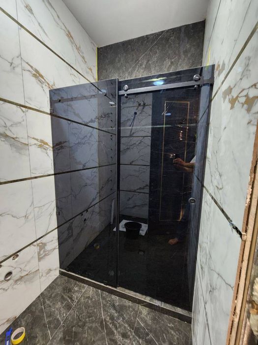 Душевые кабины 10 мм каленое стекло Dush kabina Dushga oyna