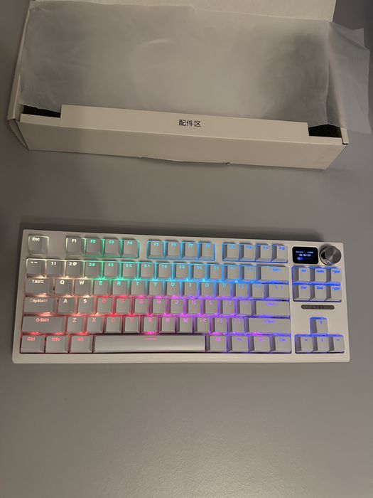 Tastatura Langtu LT84 Custom | Ecran + GIF | Wireless | Bluetooth | USB-C