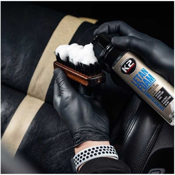 Пяна за почистване на кожа К2 Letan Foam 200ml.