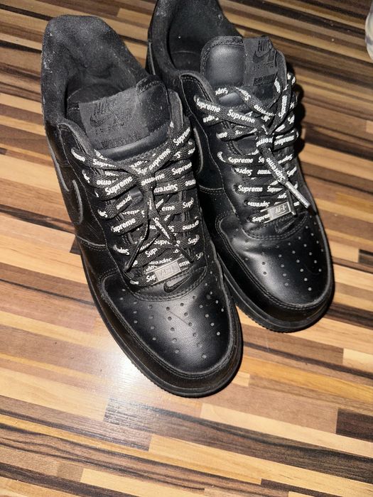 Air Force 1 x Supreme Black