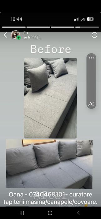 Ofer servicii profesionale de curățenie