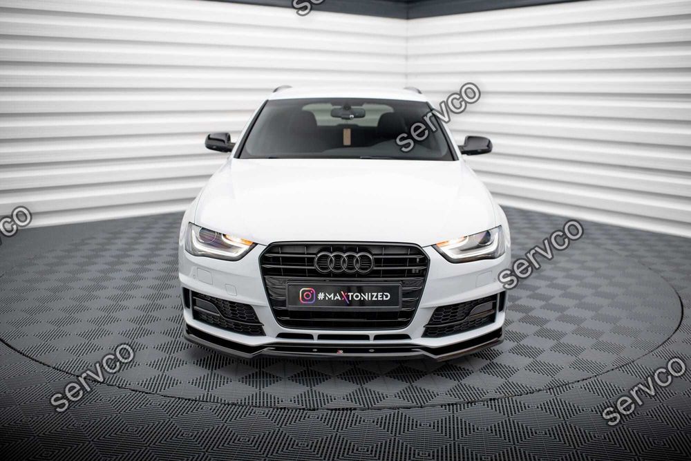 Prelungire bara fata Audi A4 Competition B8 2011-2015 v2 Maxton Design