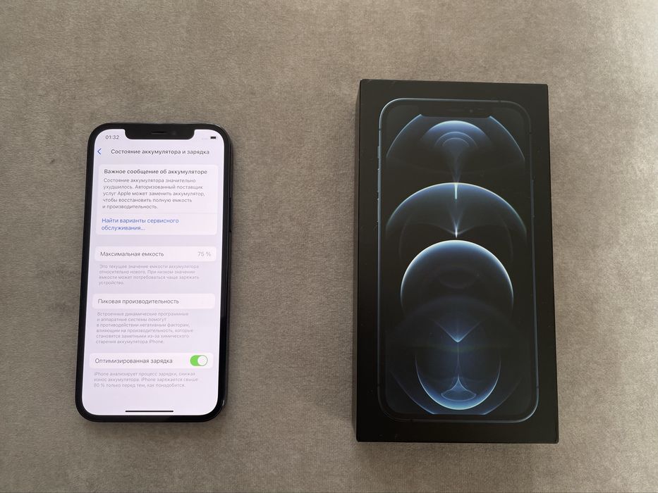 Iphone 12 pro с каробкой