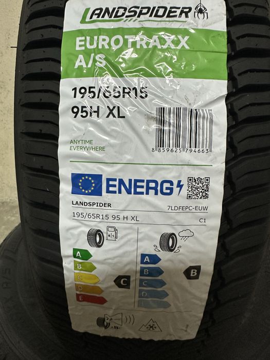 Нови всесезонни гуми LANDSPIDER EUROTRAXX A/S 195/65R15 95H XL 1956515