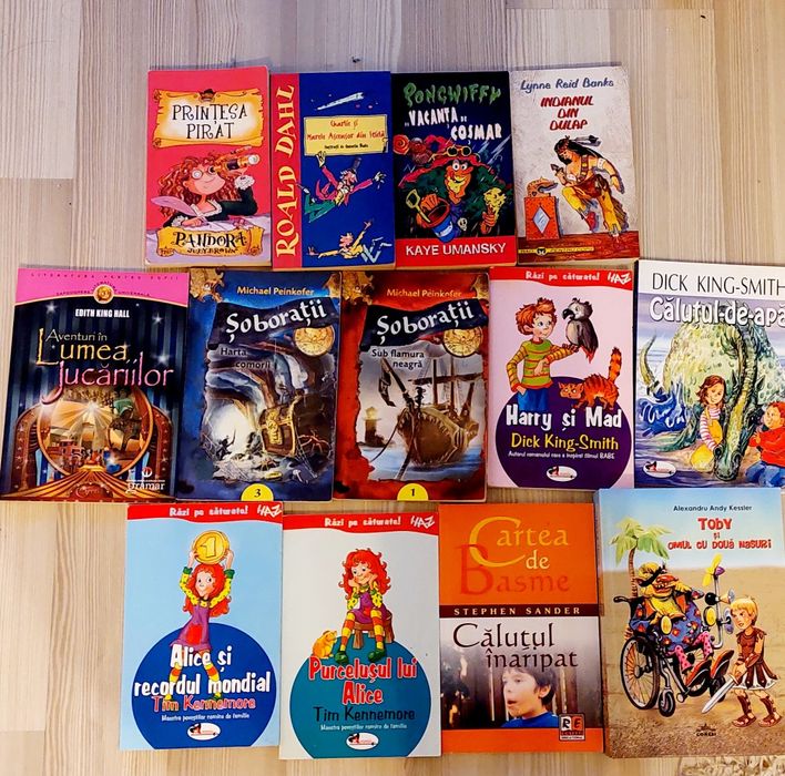Lot 13 carti copii beletristica