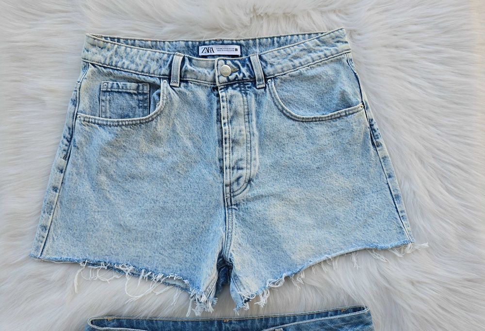 Къси дънкови панталони ZARA H&M  - размер L / ХL