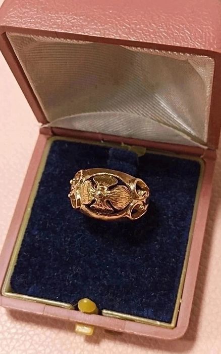 Золотое кольцо 583 пробы