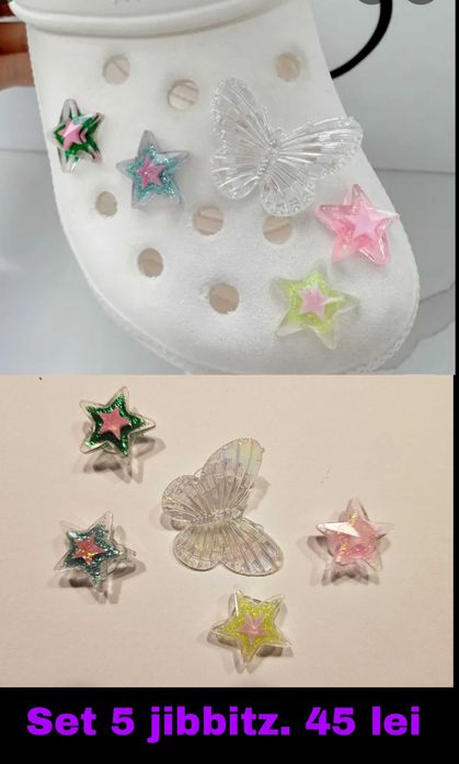 Set jibbitz pins pt Crocsi