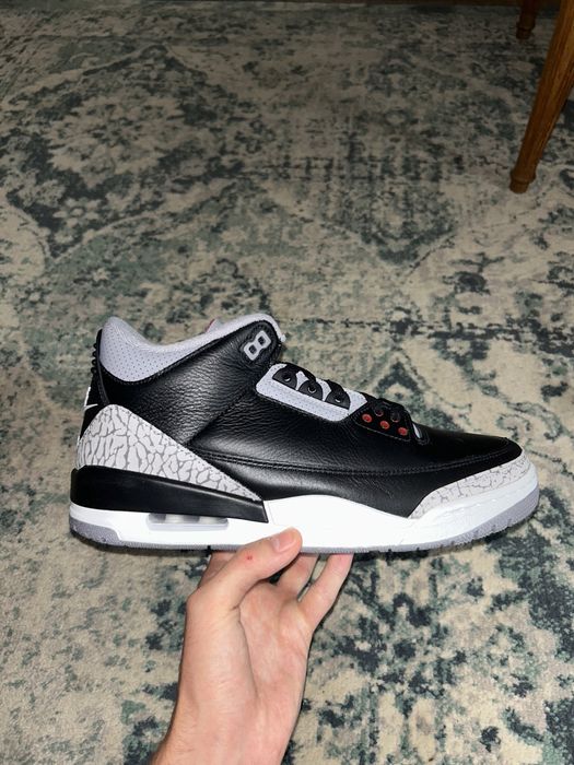 Jordan 3 Black Cement 2024