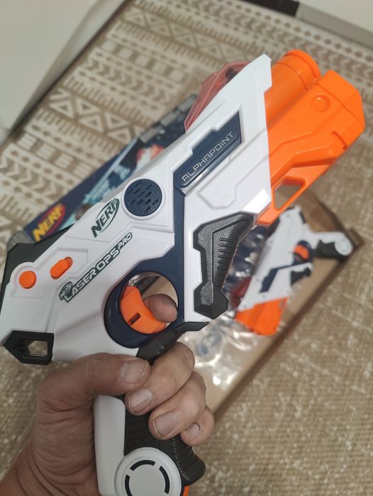 Nerf пистолеты лазерные