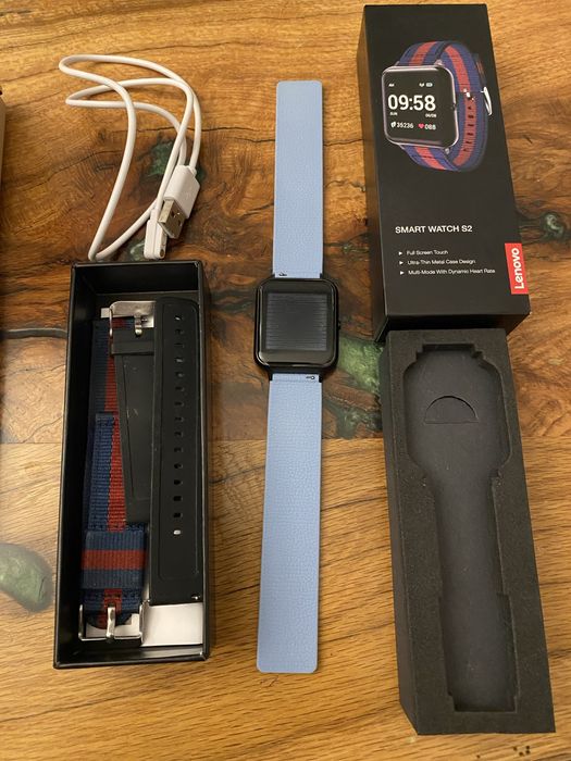 Lenovo S2 Smart Watch + 3 доп. каишки