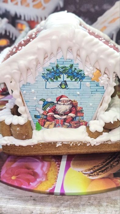 Имбирные пряники, имбирные домики