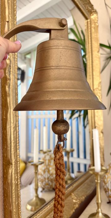 Clopot nautic din bronz