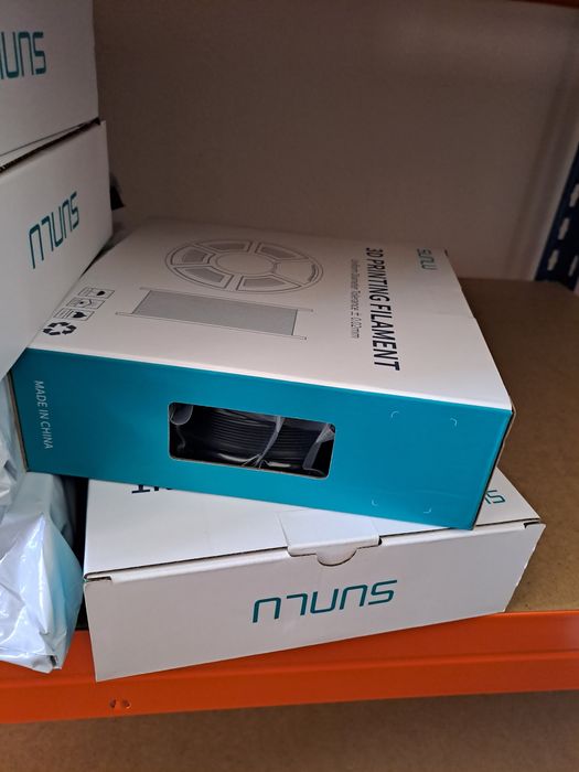 Filament Sunlu PLA + si petg alb si negru