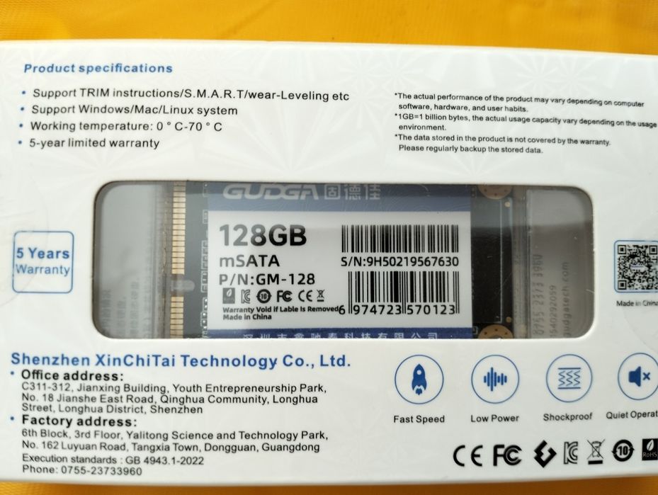 Ssd диск интерфейс mSATA