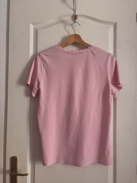 Tricou basic roz Stradivarius M