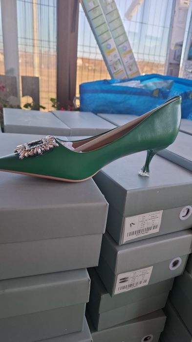 Pantofi C.Paravano din piele ecologica