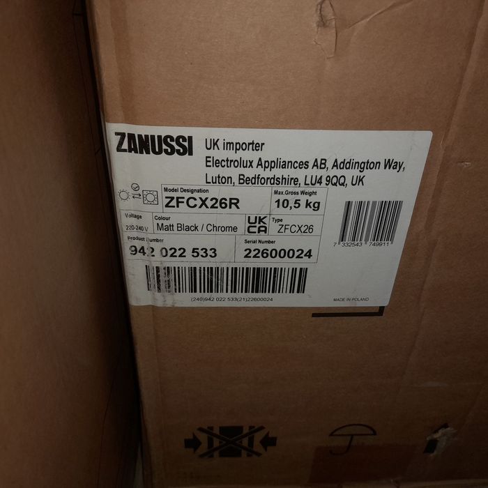 Абсорбатор ширм ретро zanussi ZFCX26R