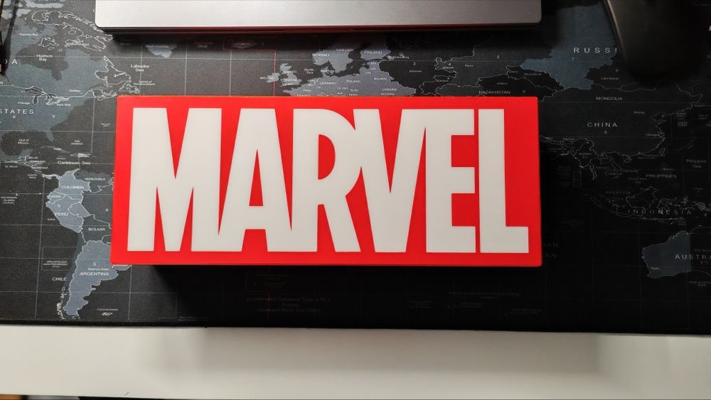 Caseta luminoasa Marvel Logo Paladone Lampa