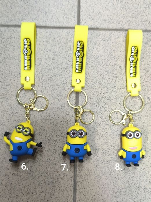 Шампоани със Миньоните;ключодържатели,фигурки,плюшени -1,2лв,5лв-9лв/б