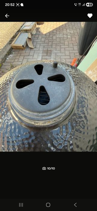Gratar ceramic Kamado, Smooker