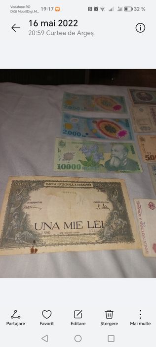 Monede si bancnote vechi