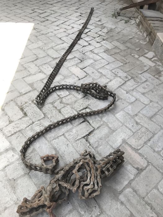 Крюк лебедка с  мощной цепью