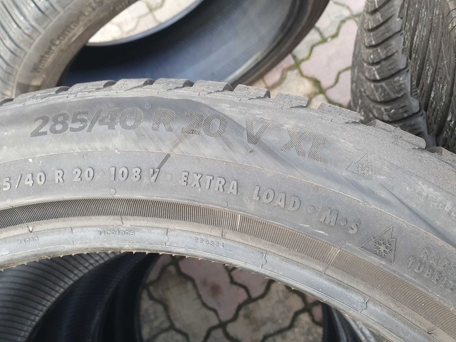 285 40 20,4buc M+S,CONTINENTAL WinterContact,TS860S-SSR,peste6mm