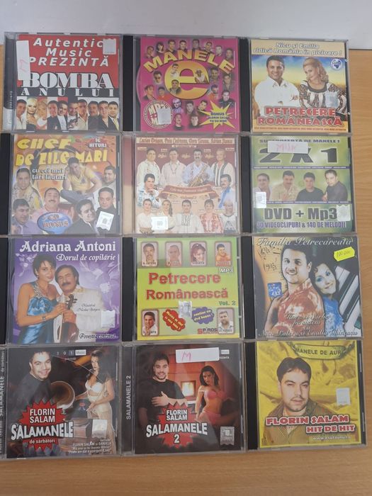 Cd uri manele si muzica de petrecere