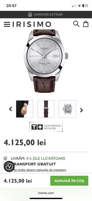 Tissot powermatic 80 silicium