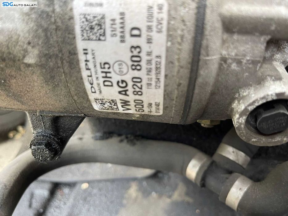 Compresor AC Aer Conditionat Clima Skoda Fabia 3 2015 - 2023 Cod 5Q0820803D [C4386]