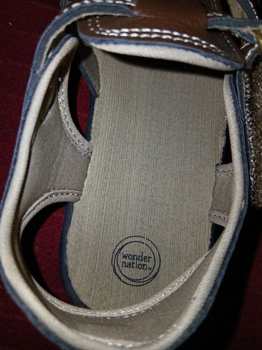 Из США, сандалии на мальчика от бренда "wonder nation".