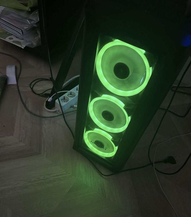 Компютър Gaming PC Ryzen 5600х RTX 3060 8GB 16GB RAM 512GB SSD 1TB HDD 450W Bronze PSU