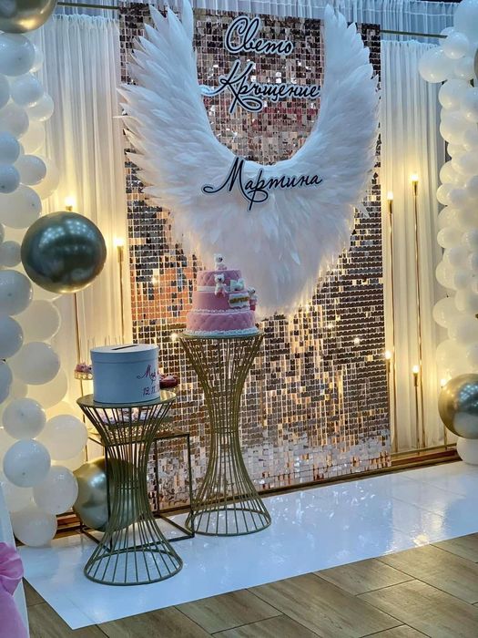 Ангелски крила за декорация и фотосесия