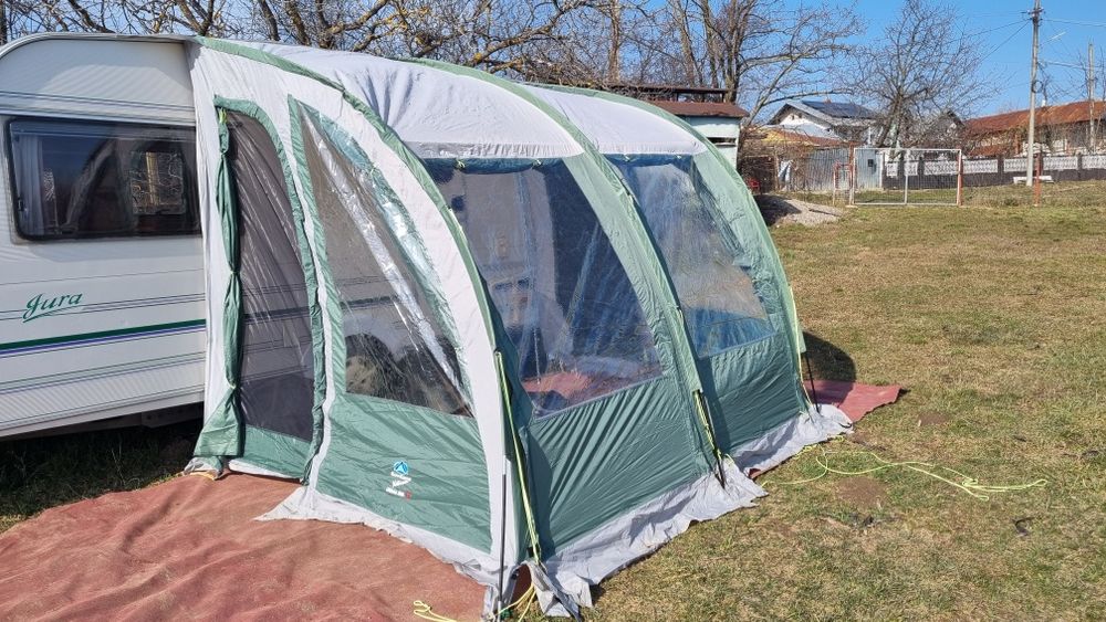 2 Corturi Rulota: SunnCamp 260m,  Solaris Siena  7,70 - 7,90m