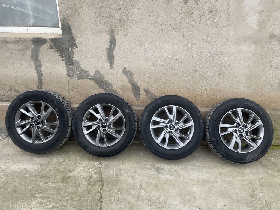 Диски с резиной зимние и летние 205/65/р16 киа хундай