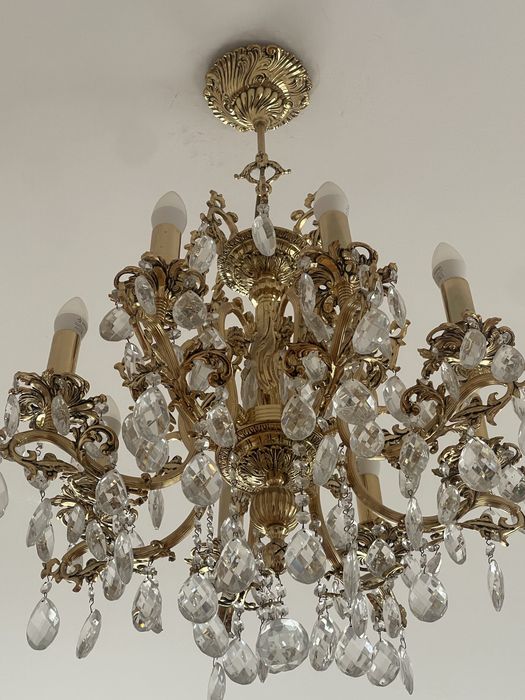 Люстра, Чехия, Хрусталь оригинал