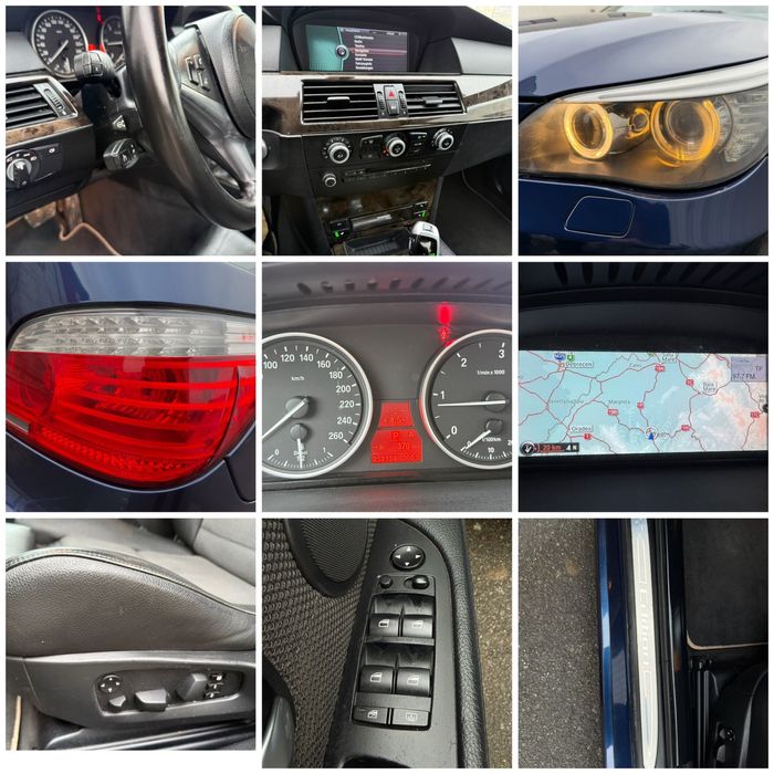 Bmw 520d e60 seria5 joystick automat 2010 euro5 FULL•Distributia noua•