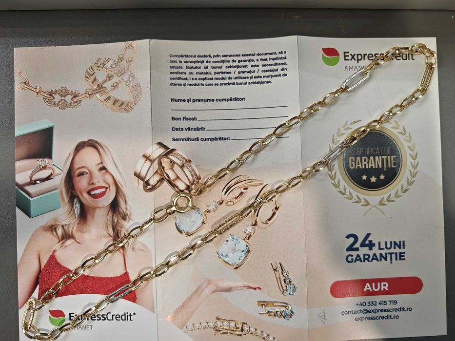 Lant aur 14k 7.84g (Ag45 B.6720.44)