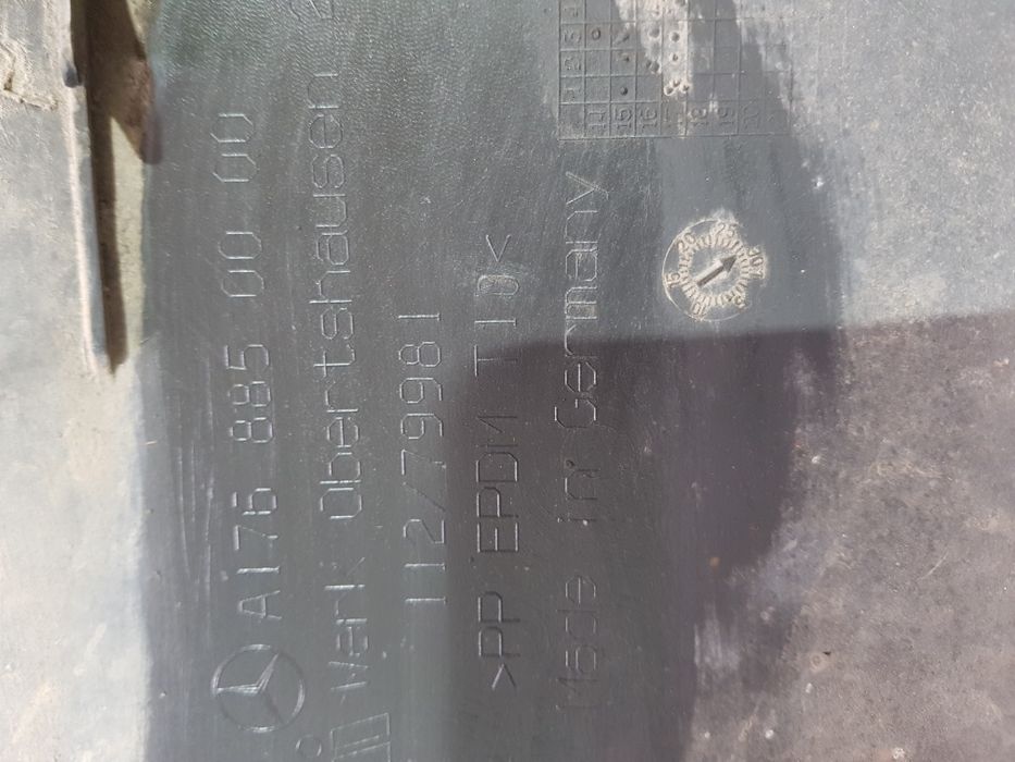 Bara spate Merceses A-Class W176 an 2015-2018