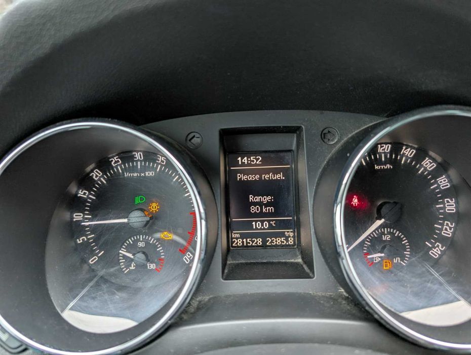 Vand Skoda Yeti 2.0 TDI, 2x4.