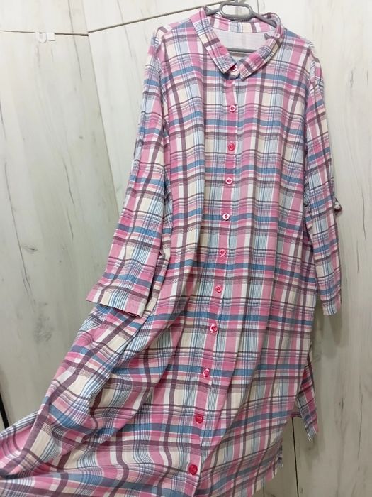 Дълга памучна риза