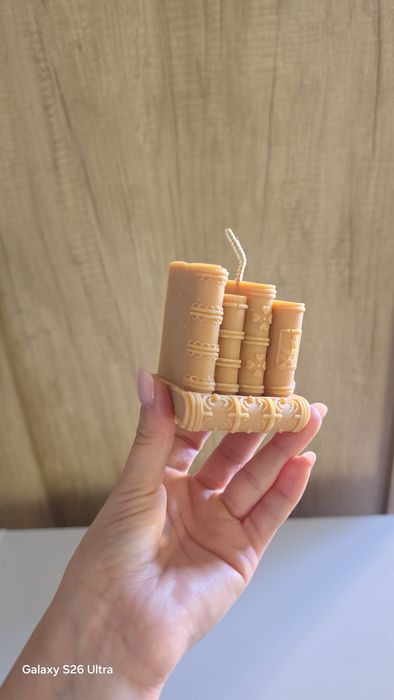 Lumânare hand made cărți !