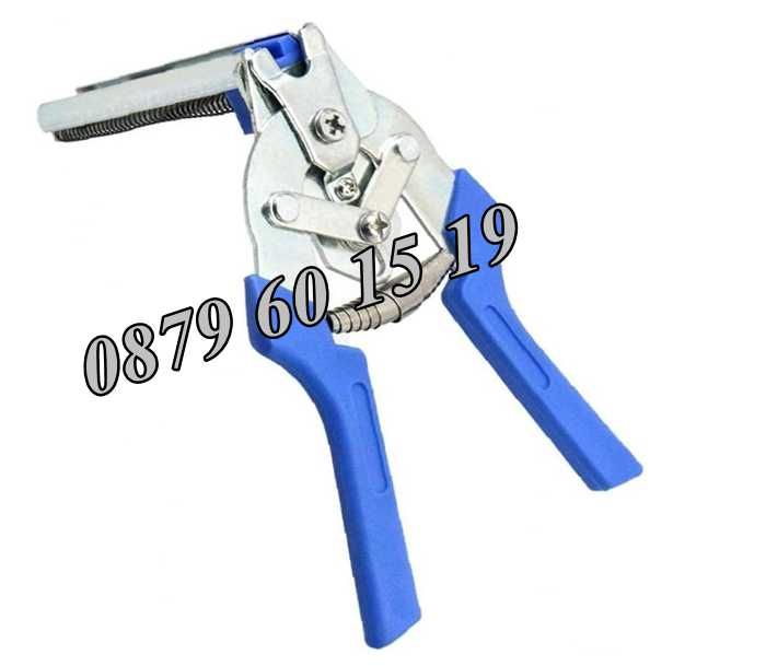 Клещи за връзване на колбаси, луканки, суджуци + 600 скоби