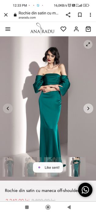 Rochie de seara ,de nunta eleganta