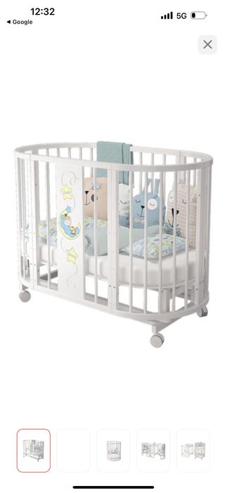 Кроватка Эстель 8в1