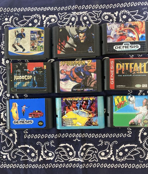 Картриджи для сега и денди ( Sega & Dendy ) cartridge