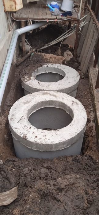 Заводские бетонные кольца