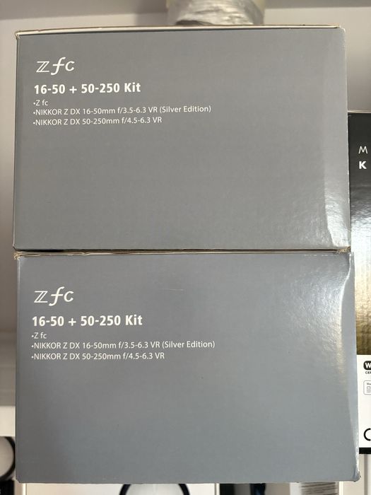 Nikon Zfc Aparat Foto Mirrorless Dual Kit 16-50mm + 50-250mm, nou